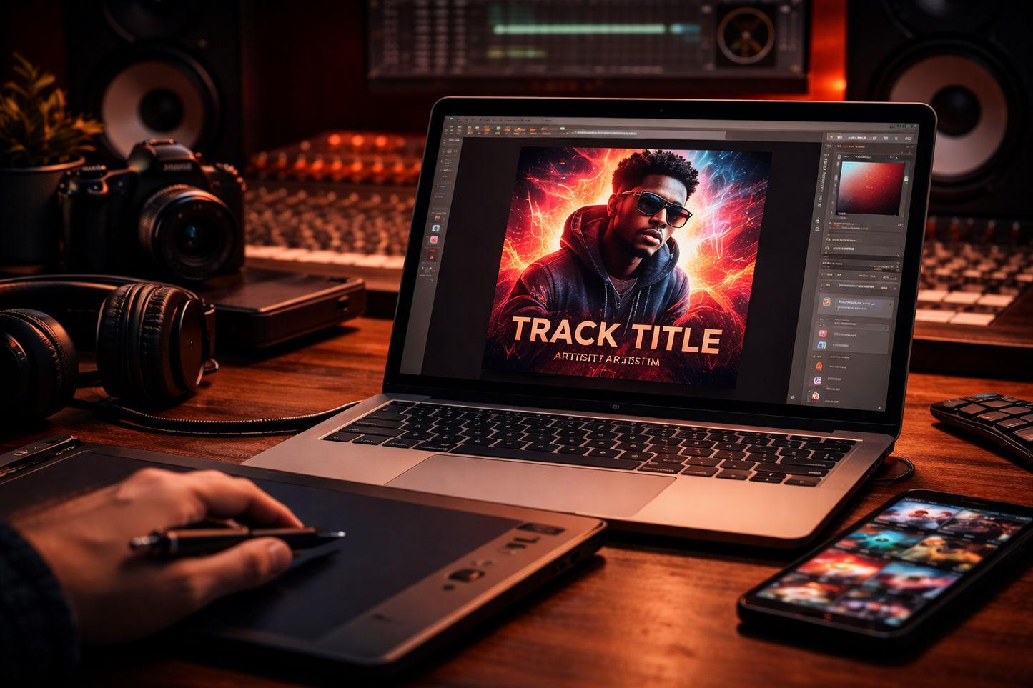 AI-Enhanced Cover Art